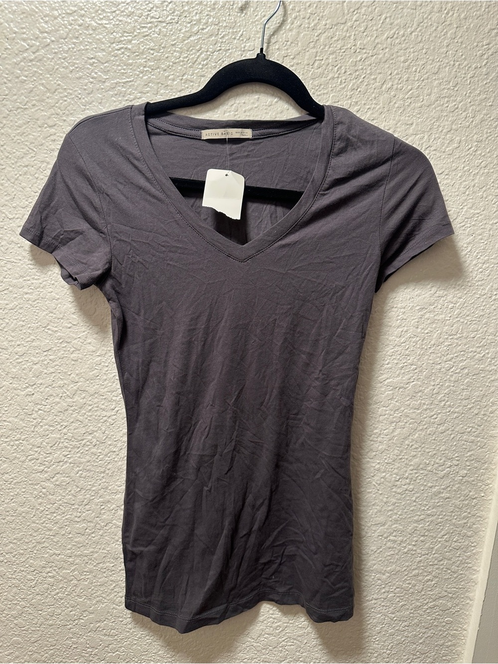 Active basic short sleeve shirt